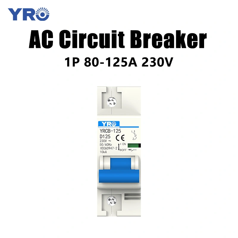 1P 6-63A 220V AC回路ブレーカー