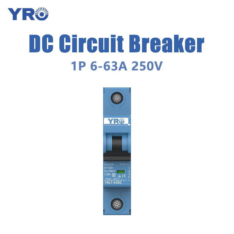 1P 6-63A 250V DC回路ブレーカー