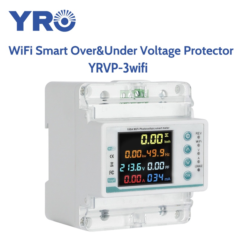 電圧プロテクター上および下のYro WiFi